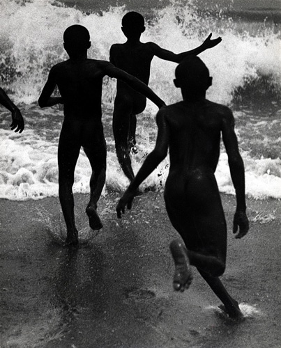 Three Boys at lake Tanganyika